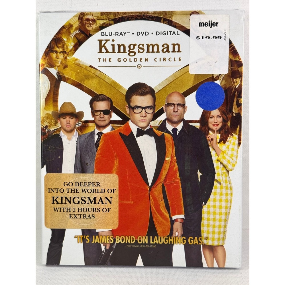 Kingsman‎ The Golden Circle Blu Ray DVD Digital Movie Collectible